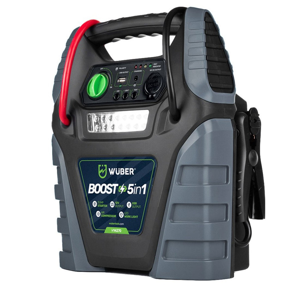 WUBER 5-in-1 Booster Compressor with Jump Starter W14270