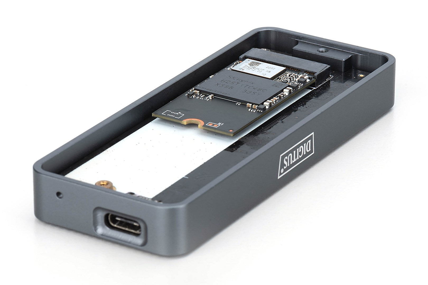 DIGITUS M.2 SSD Enclosure USB 3.2 20 Gbps for 2230-2280 - DA-71157