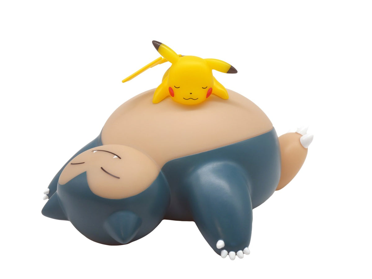 TF POKEMON LIGHT-UP FIGURE - SNORLAX & PIKACHU 25 CM