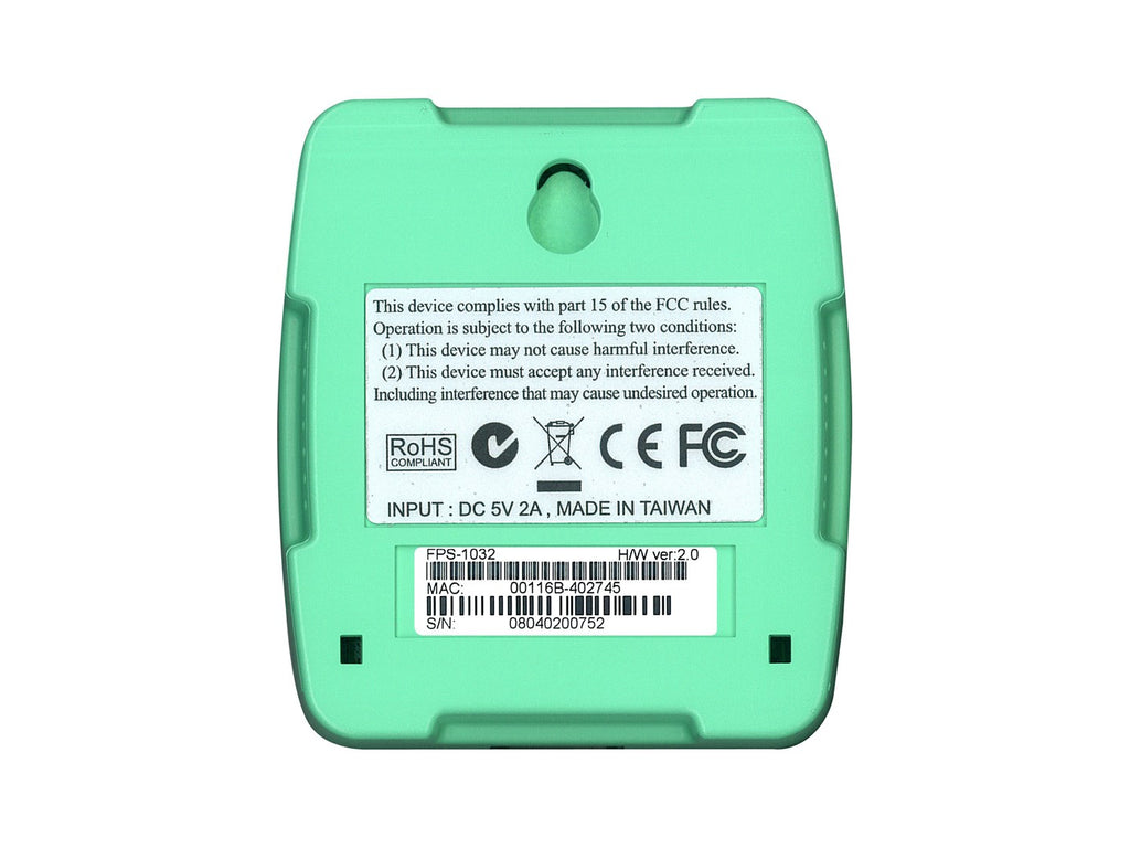 LEVELONE Print Server FPS-1032 - USB 2.0, 10Base-T, 100Base-TX - Network Print Server