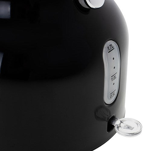 Adler Electric Kettle 1.7 L 2200W Black Metallic AD 1346b