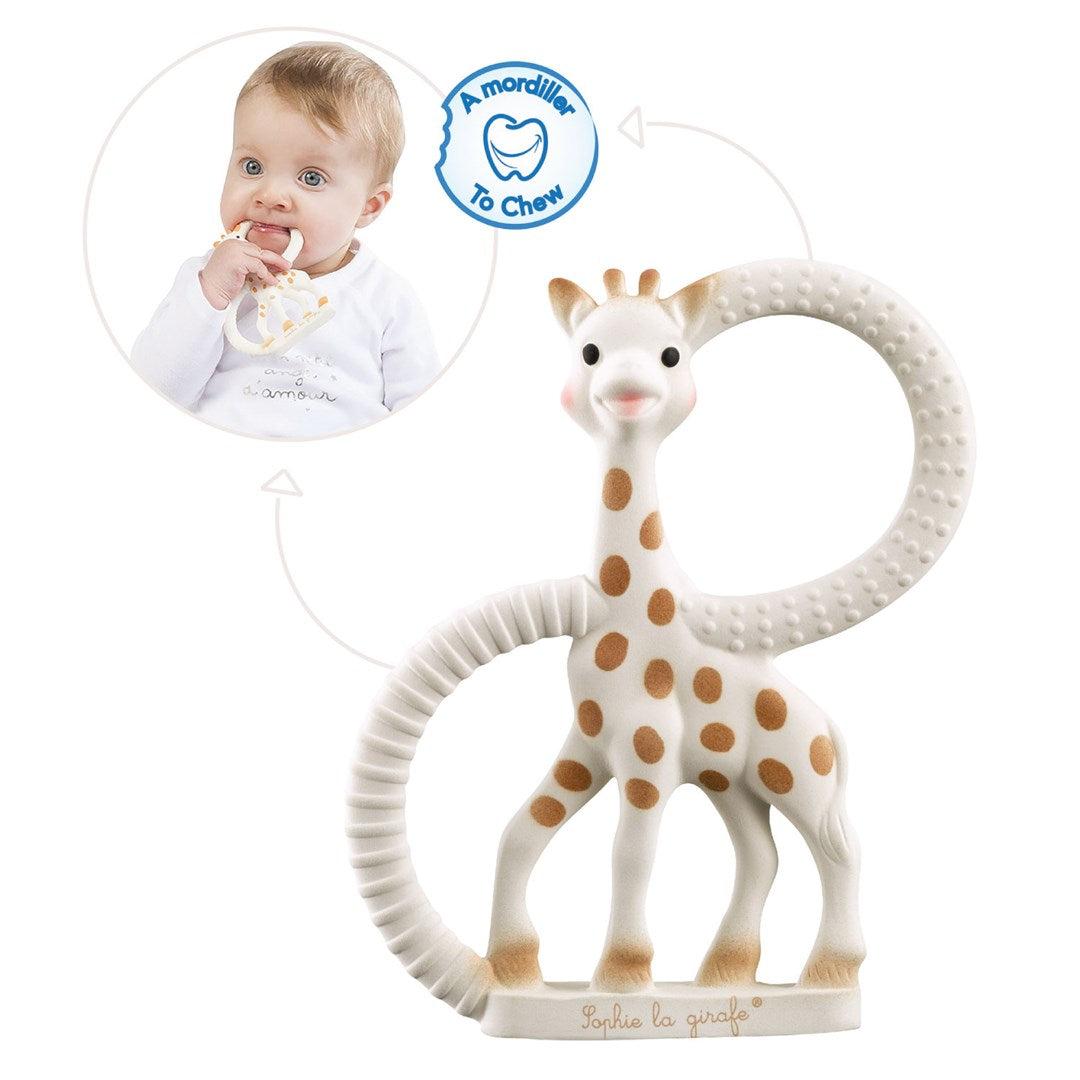 Teething Ring - Sophie the Giraffe - Very Soft - Natural Rubber