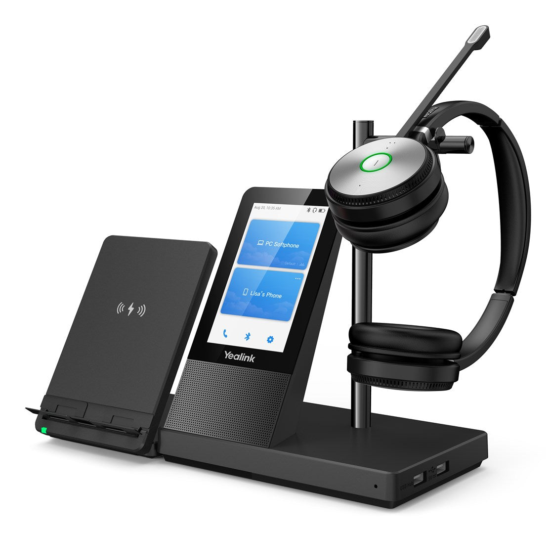 Yealink - WH66 Dual UC - Headset - On-Ear - DECT - Wireless - Without Charging Station