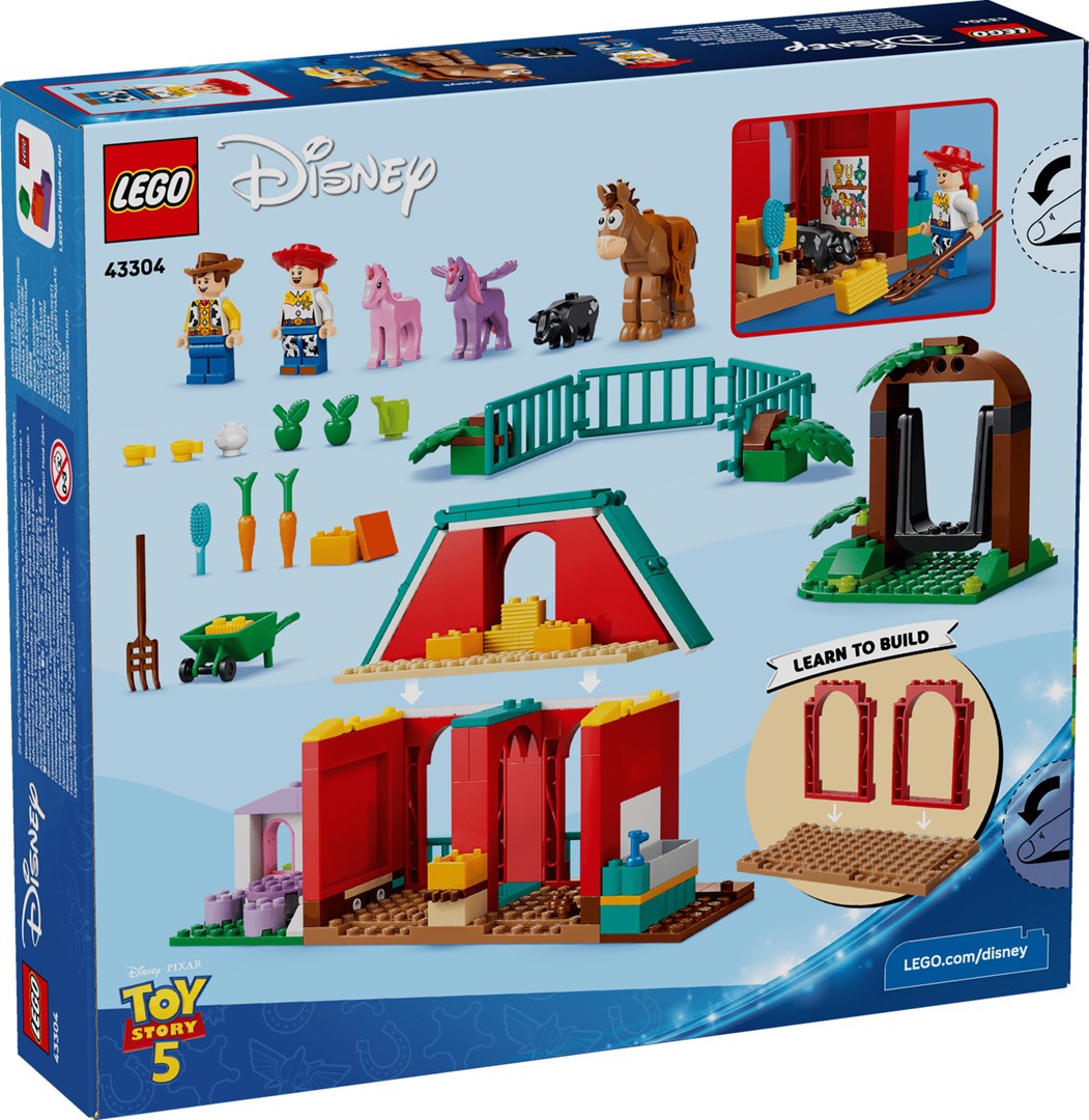 LEGO DISNEY Blaze's Horse Ranch Building Set 209 Elements Ages 4+ Model 43304