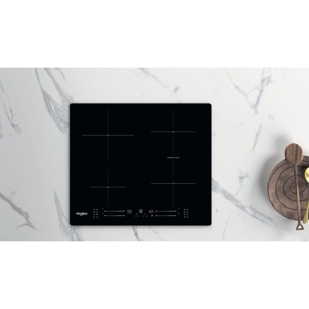 Whirlpool WB S2560 NE Black Built-in Induction Hob 4 Zones