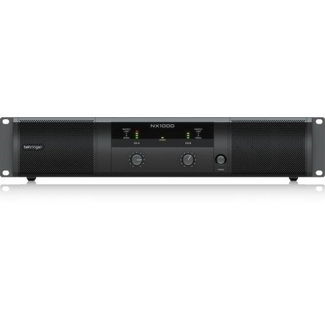 Behringer NX1000 Audio Amplifier - 2 x 500 Watts Power Amplifier