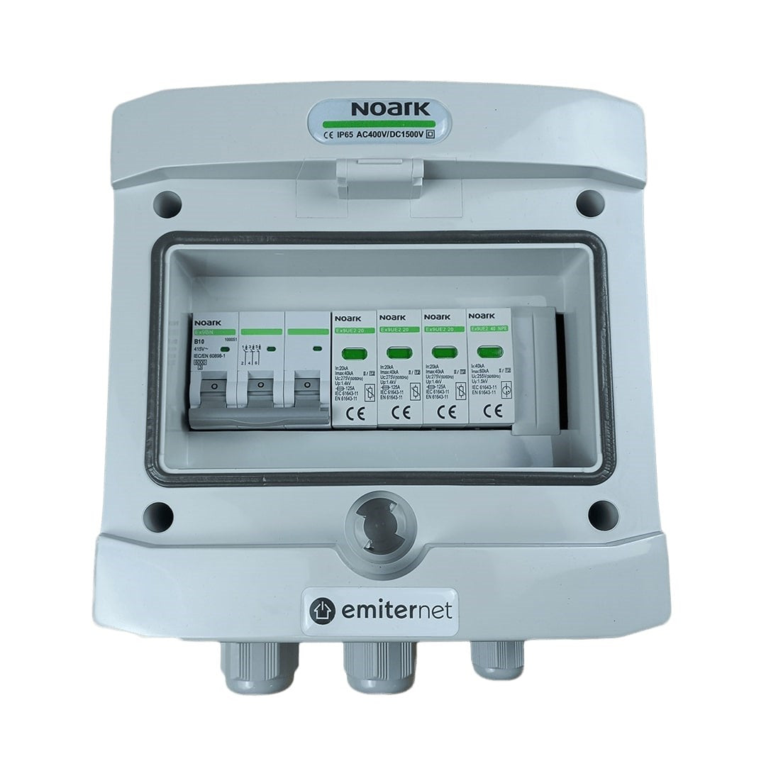 EMITER Junction Box IP65 400x202x201 mm 2840 g EM-19N_AC