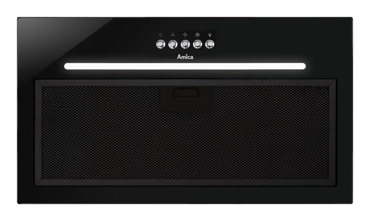 Amica OMP6255BG Built-in cooker hood black 389 m3/h