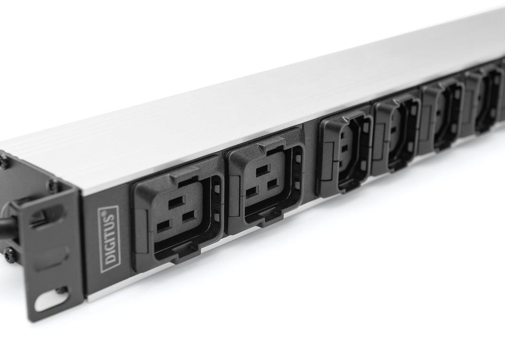 DIGITUS Power Distribution Unit - Rack-Mountable - AC 230 V - 1U - DN-95427 1-phase C20 C13 C19
