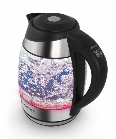 Esperanza EKK026 electric kettle 1.7 L 2200 W Black  Transparent