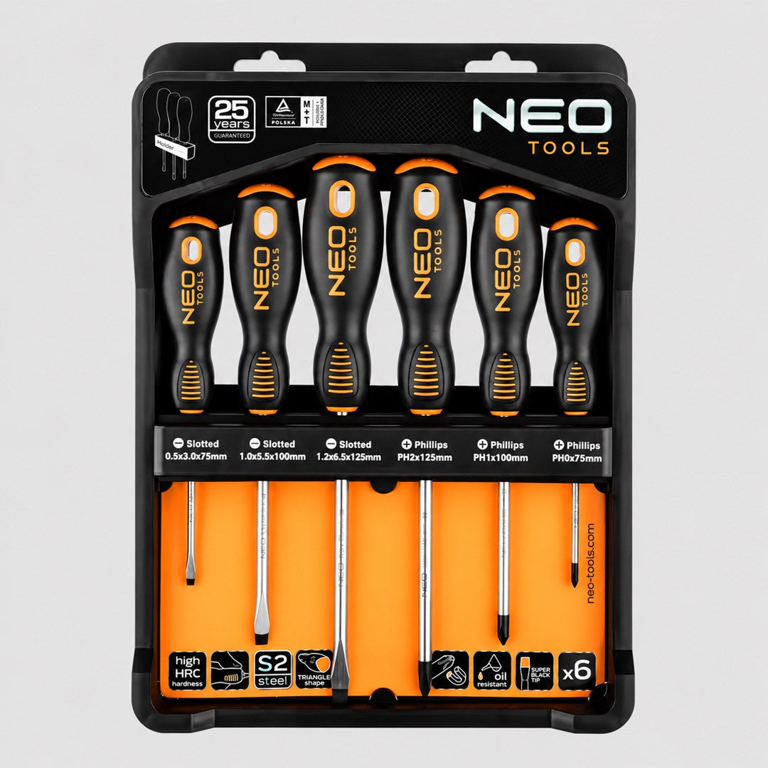 NEO TOOLS screwdriver set  6 pcs