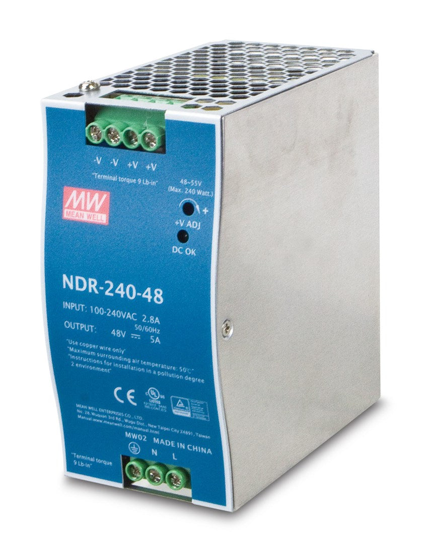 PLANET PWR-240-48 Power Supply Unit 240W AC 100-240V DIN Rail Mountable