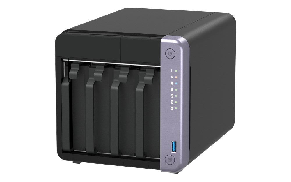 QNAP TS-432X-4 G 4-Bay Desktop NAS - 2.0GHz Quad-Core - 4GB RAM - 10GbE (TS-432X-4 G) 3.5IN