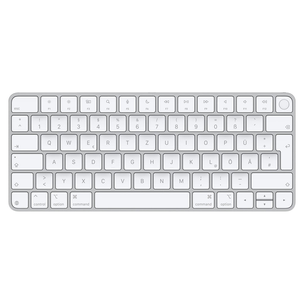 Apple Magic Keyboard with Touch ID - Wireless USB-C - QWERTZ - German (MXCK3D/A)