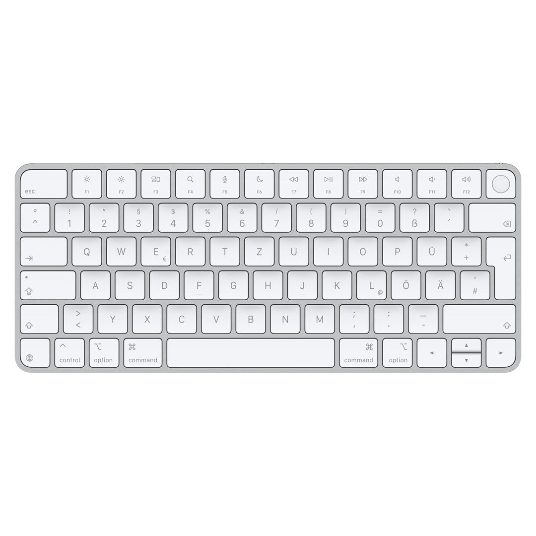 Apple Magic Keyboard with Touch ID - Wireless USB-C - QWERTZ - German (MXCK3D/A)