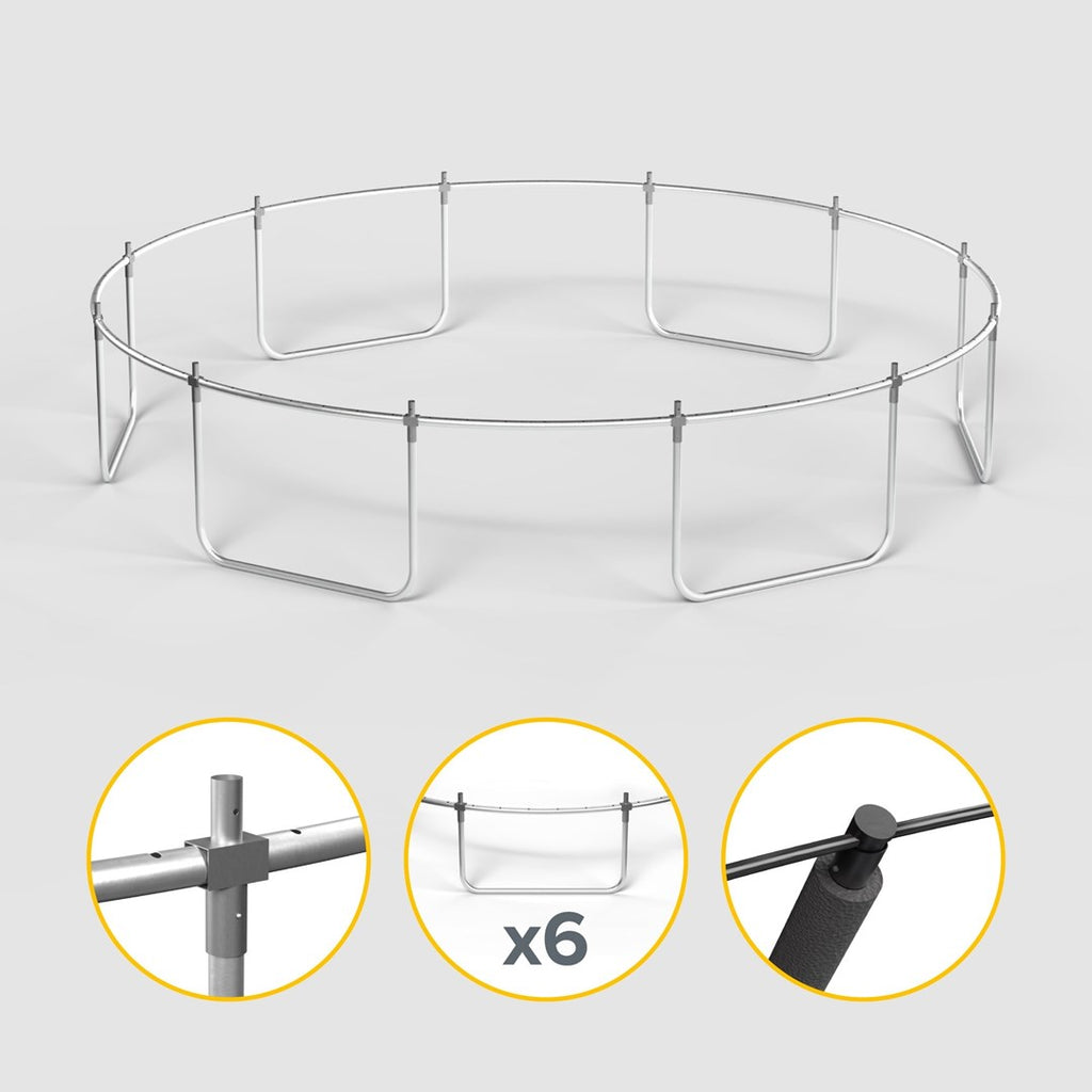 Rebel Trampoline RBA-8004 14FT/427 CM Gym and Fitness 71000 g 440 mm x 1175 mm x 540 mm