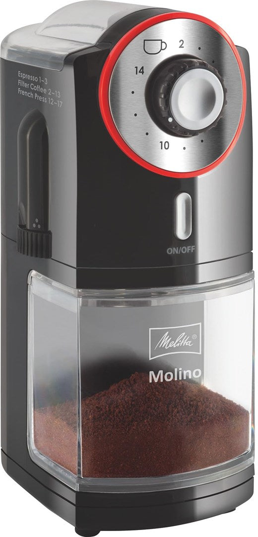 Melitta Coffee Grinder 100W 200 g Capacity 17 Settings 1019-01
