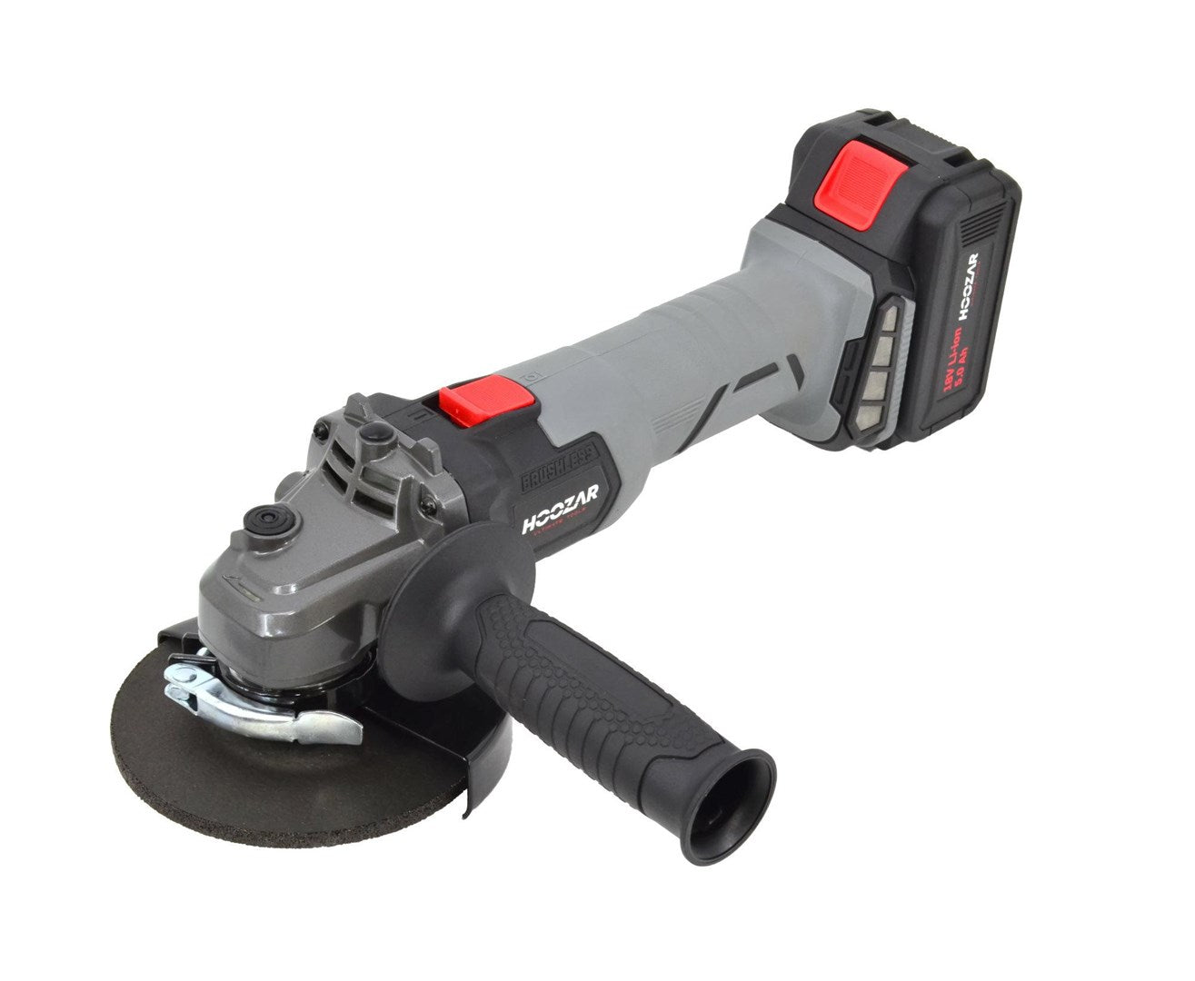 HOOZAR 125 mm 18V Cordless Angle Grinder AG25BL-T1 - 1x5.0Ah