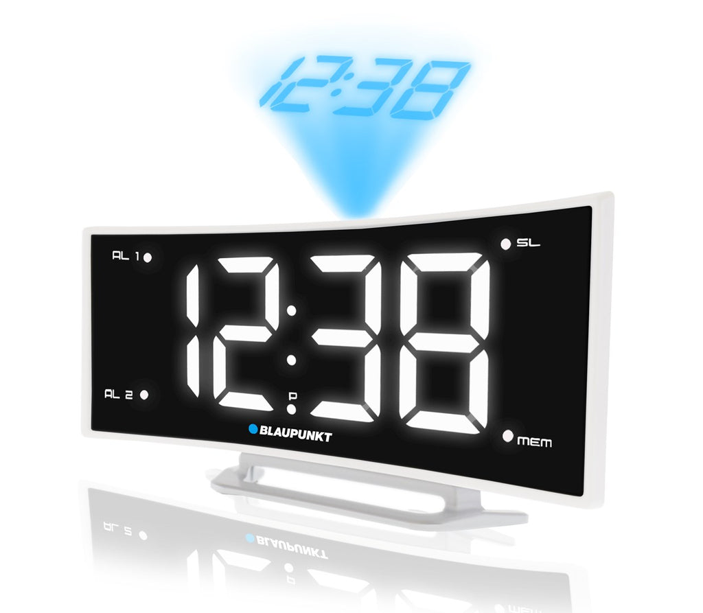 Blaupunkt CRP7WH Clock Radio Black White