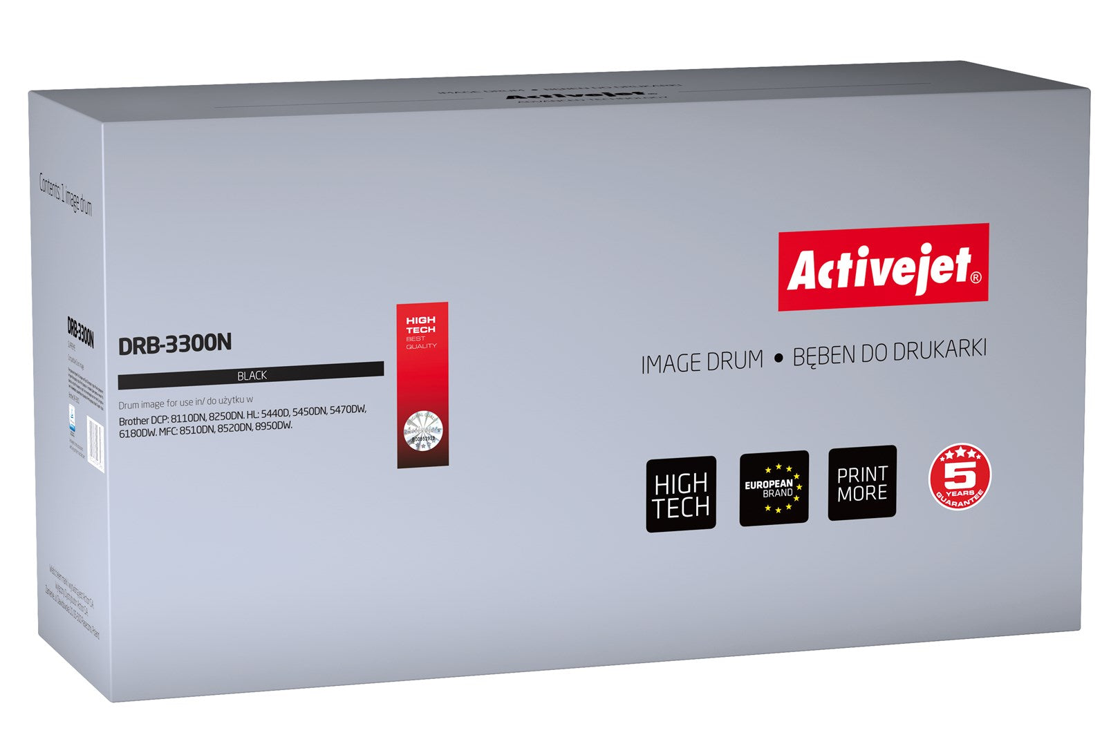 Activejet Drum DRB-3300N Black 30000 pages for Bredher