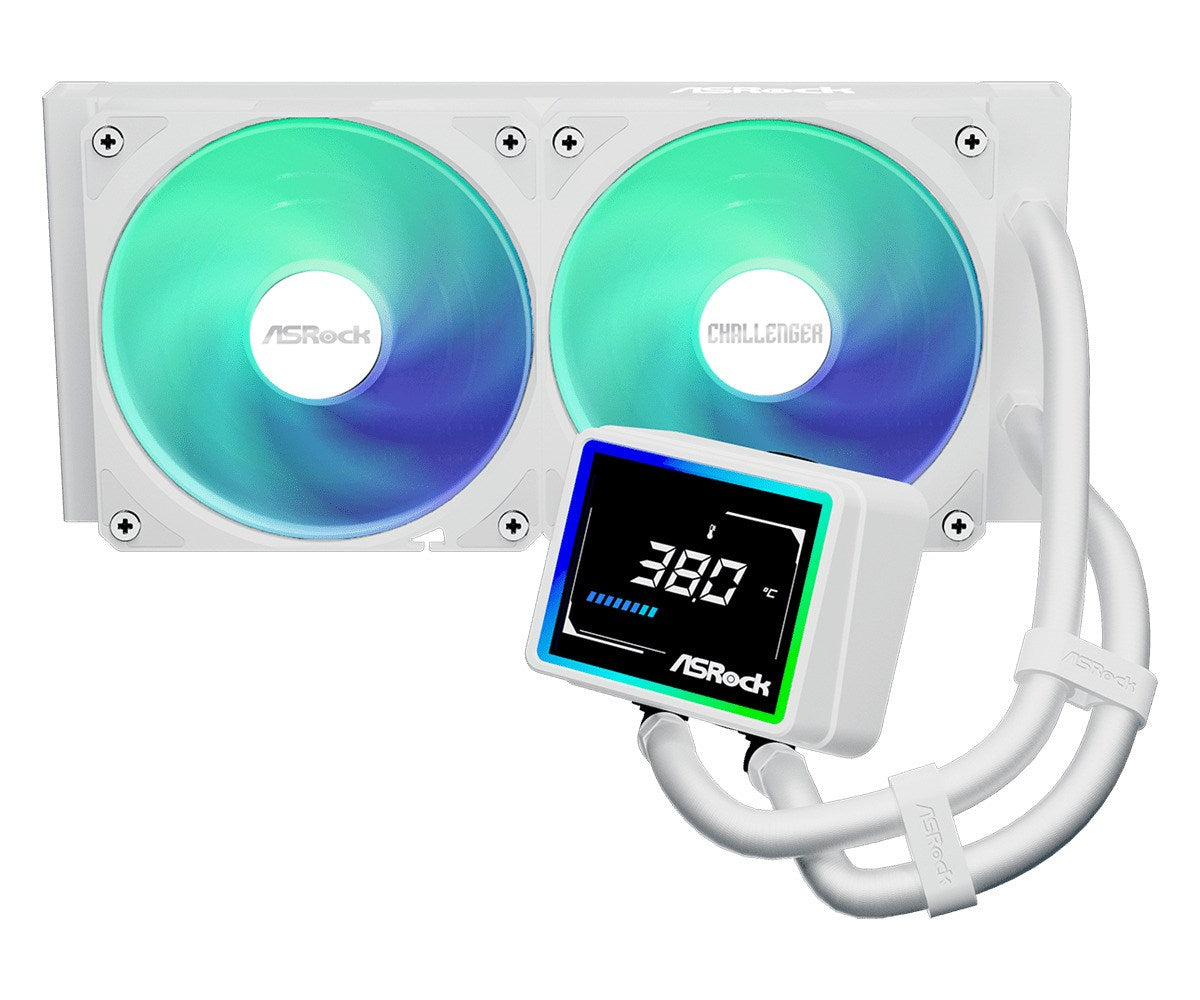 Smart Digital Display with ARGB Lighting - Real-time CPU Temp, Frequency, Fan Speed 3-Zoll-Digitaldisplay