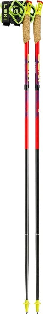 LEKI TRL Ultratrail FX One Trekking Poles 125 cm Red