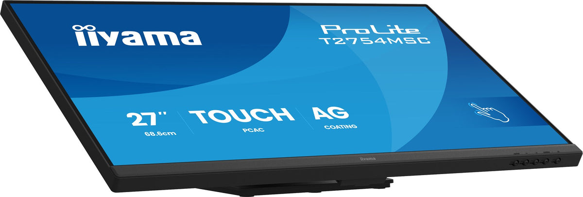 IIYAMA ProLite T2754MSC-B2AG 27-inch Full HD Touchscreen Monitor - 1920 x 1080 Resolution