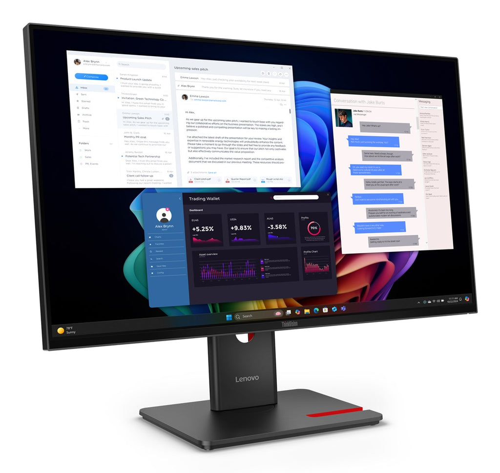 Monitor Lenovo ThinkVision T27UD-40 IPS 27