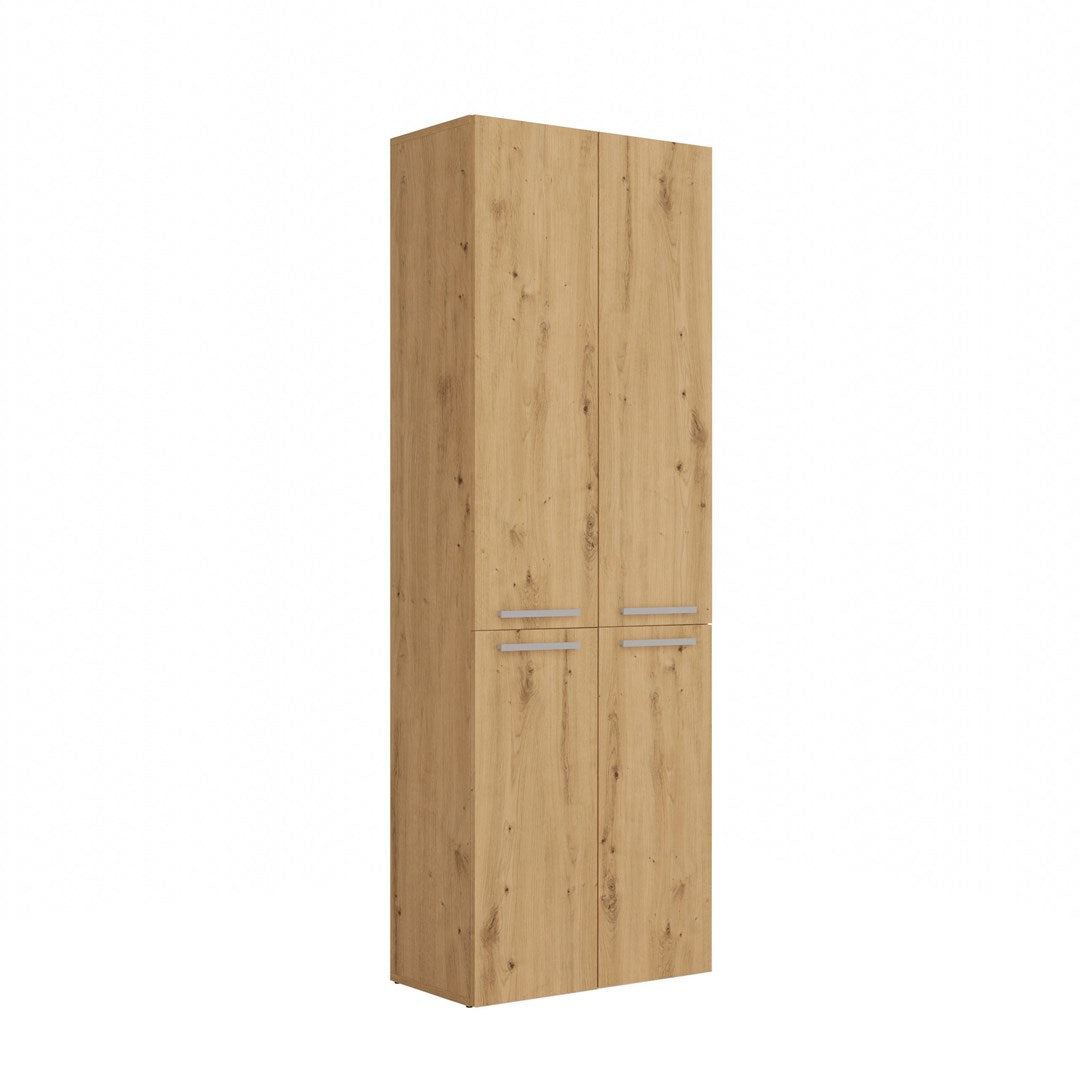 Topeshop NEL DD 1K Bathroom Storage Cabinet Artisan Oak
