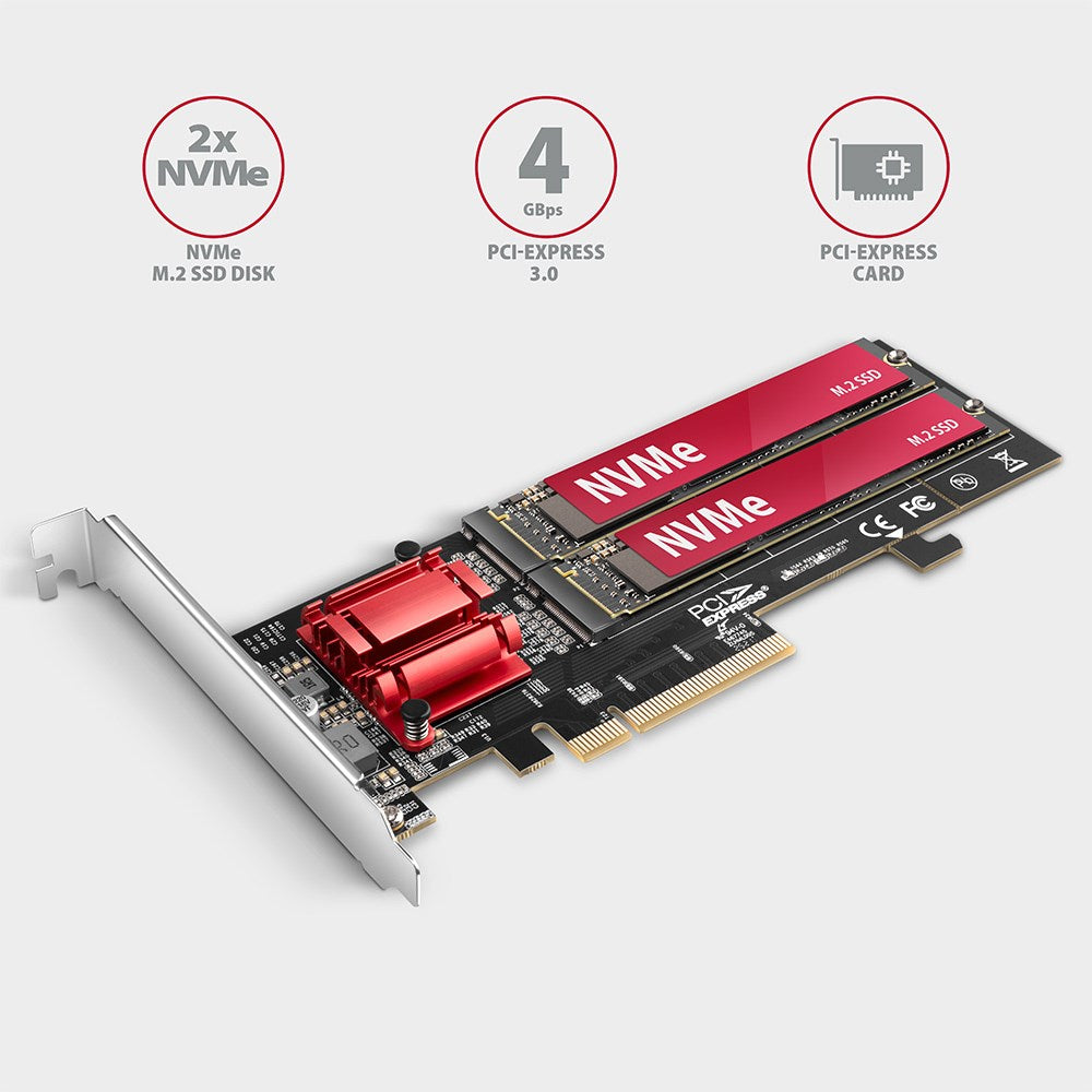 Axagon PCEM2-ND Internal M.2 Interface Cards/Adapter