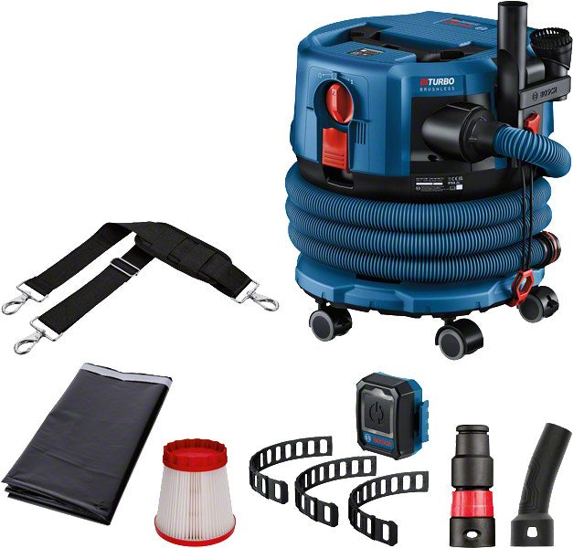 Bosch GAS 18V-12 MC Professional 12 L Cylinder Vacuum Dry & Wet Combi