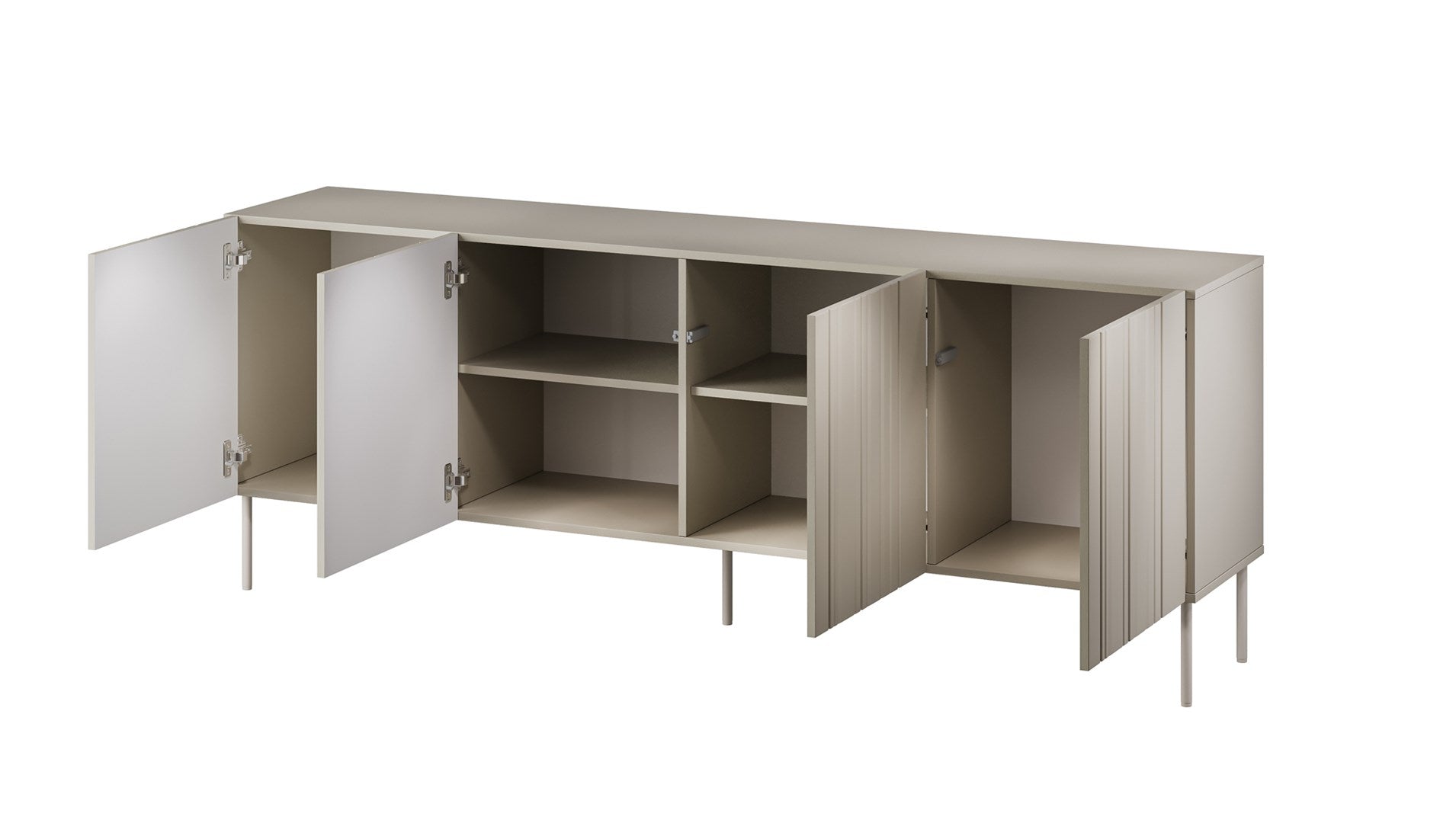 Cama ISLA chest of drawers 200x40x75 cashmere matt