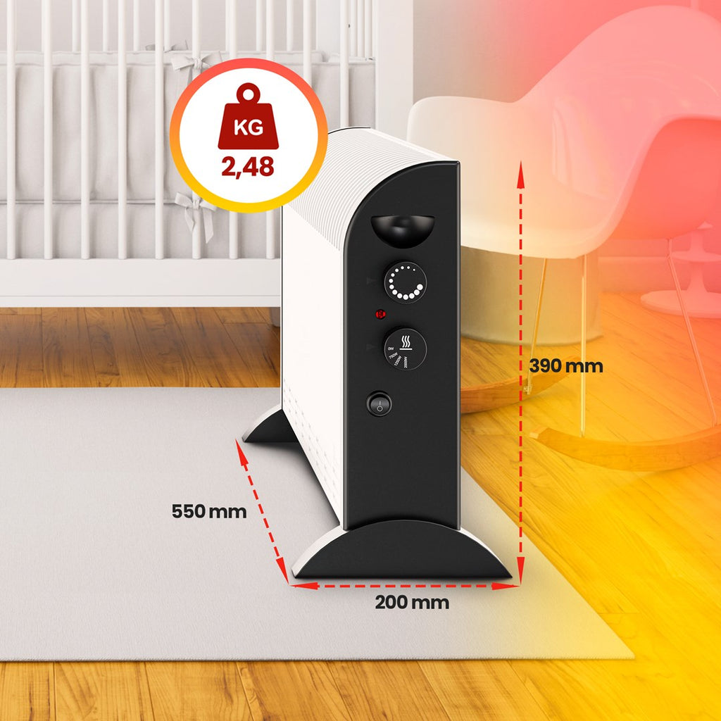 Extralink LCV-06 Convector Heater 2000W, 3 Modes | Model EX.30318
