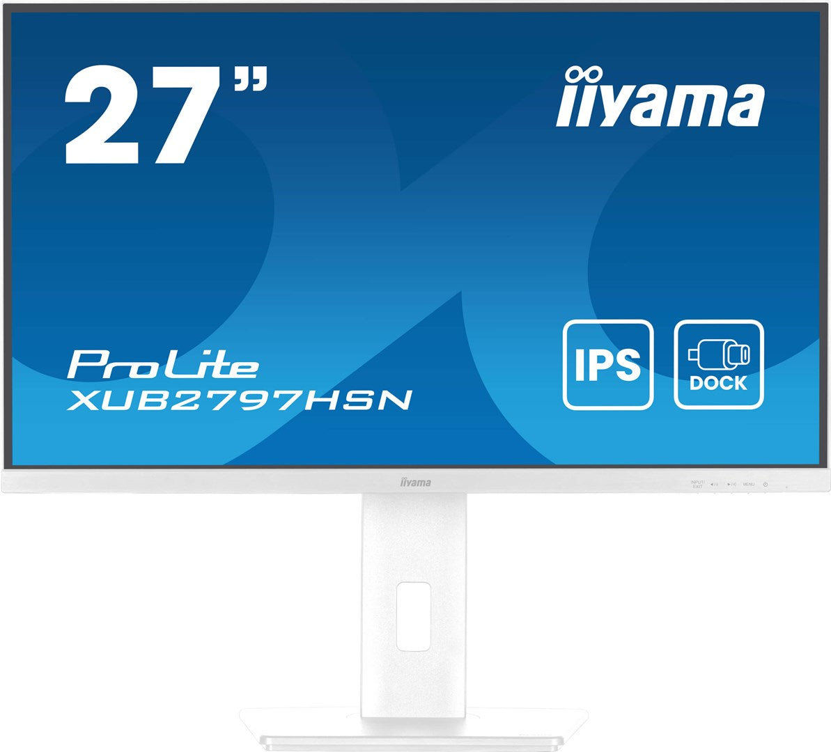 IIYAMA ProLite XUB2797HSN-W2 27" Full HD Monitor 1920x1080 100Hz IPS White