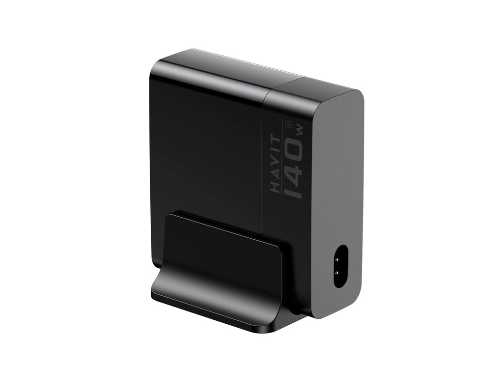 Havit UCLE004 EU - GaN five-port travel charger 140 W  black