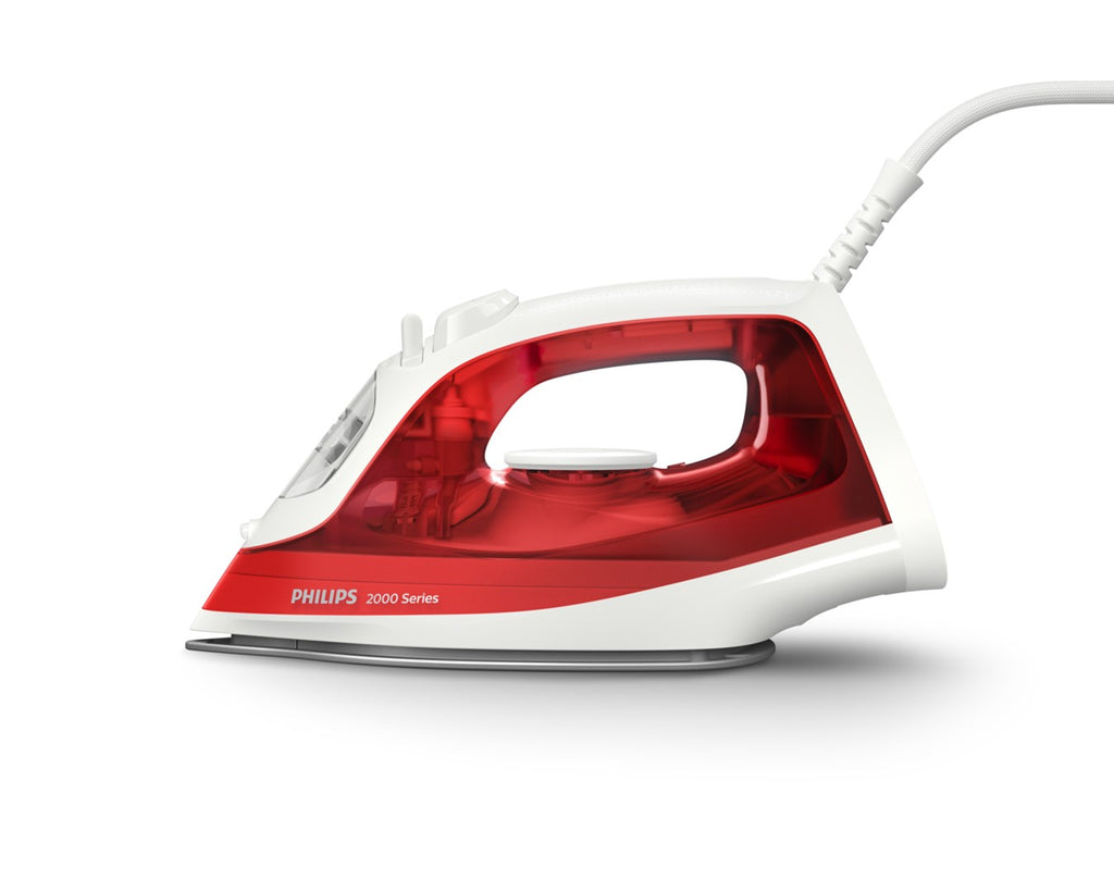 Philips 2000 Series DST2010/40 Steam Iron Red White