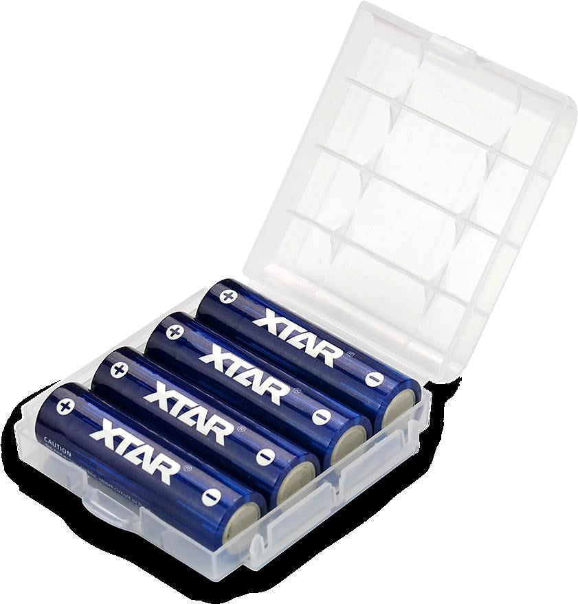 XTAR Rechargeable Batteries AA 1,5V 2500mAh - 100 g, 4 pcs