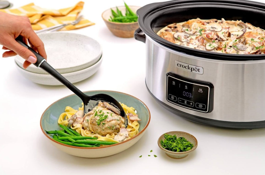 CROCK-POT Slow Cooker CSC112X, 6.5 L Capacity, Digital Display