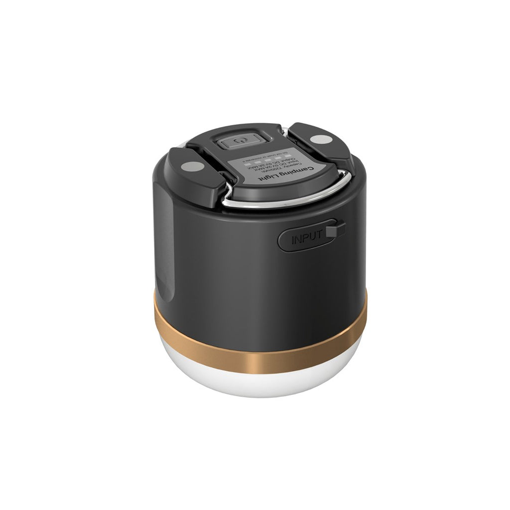 EcoFlow SCLI-B - Camping Lantern - 400 lm - Battery-powered - IP54 - Black, Gold, White