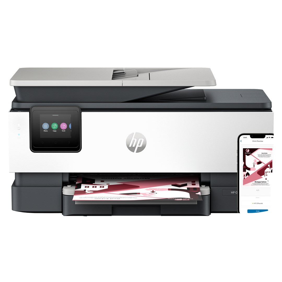 HP Officejet Pro 8122e 3-in-1 Multifunction Printer, Print, Copy, Scan, Color (405U3B)