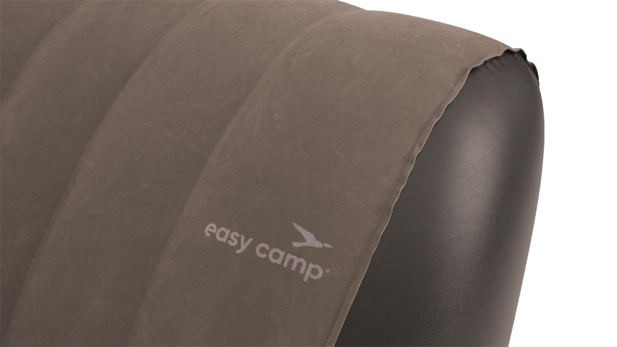 Easy Camp Inflatable Armchair Camping Lounger Brown 420072