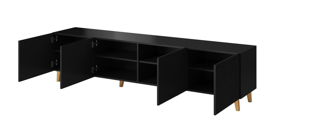 Cama RTV Cabinet PAFOS 200x42x52 Black Matt