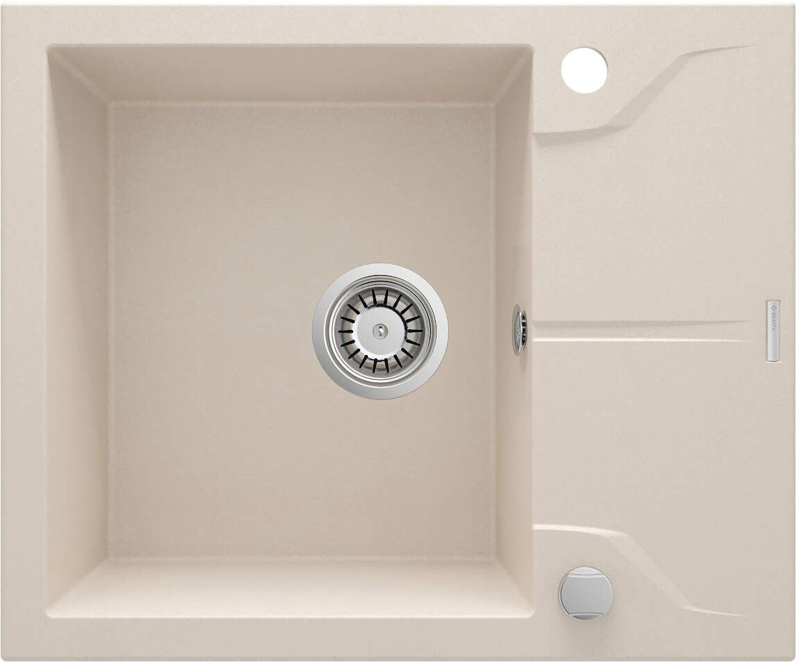 1-bowl granite sink with drainer