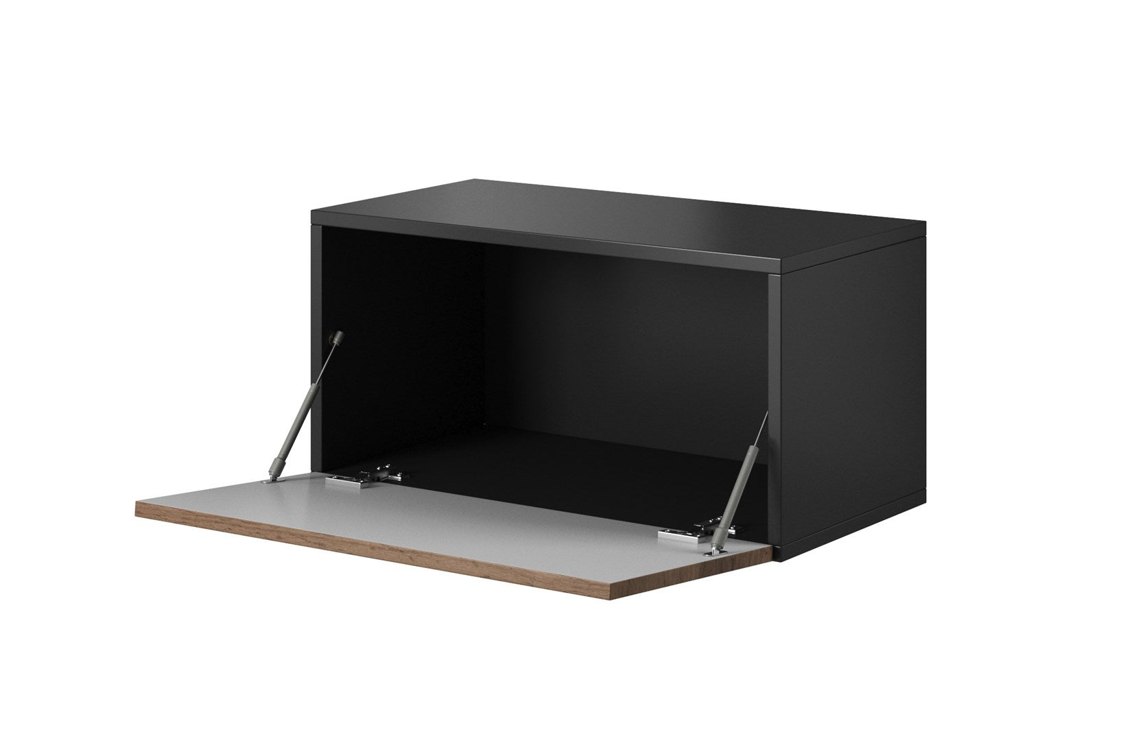 Full Storage Cabinet ROCO RO3 75x37x39 cm White/Black/White