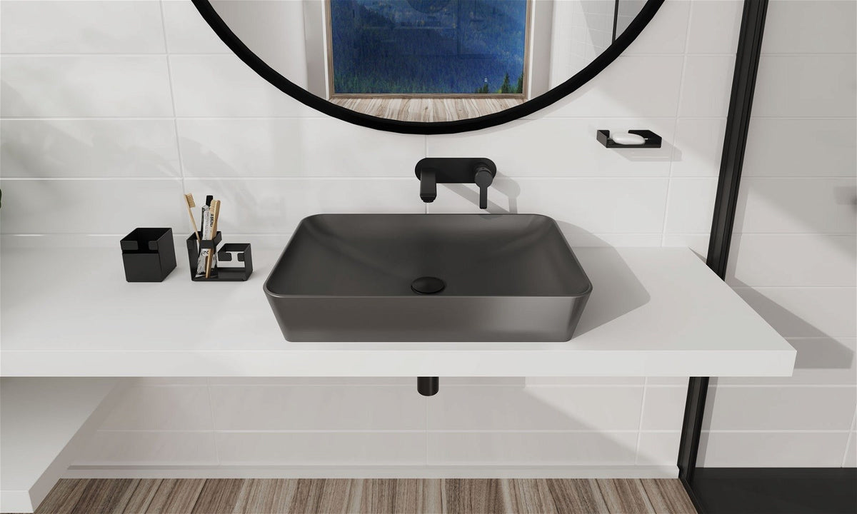 Concealed Washbasin Tap Nero