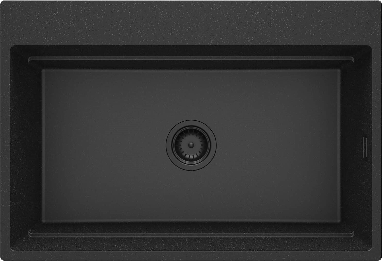 Magnetic granite sink 1-bowl