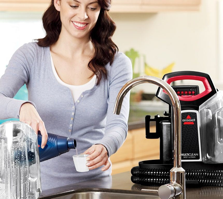 BISSELL MultiClean Spot&Stain 4720M - Teppichreiniger - Kanister - beutellos - red/black (4720M)