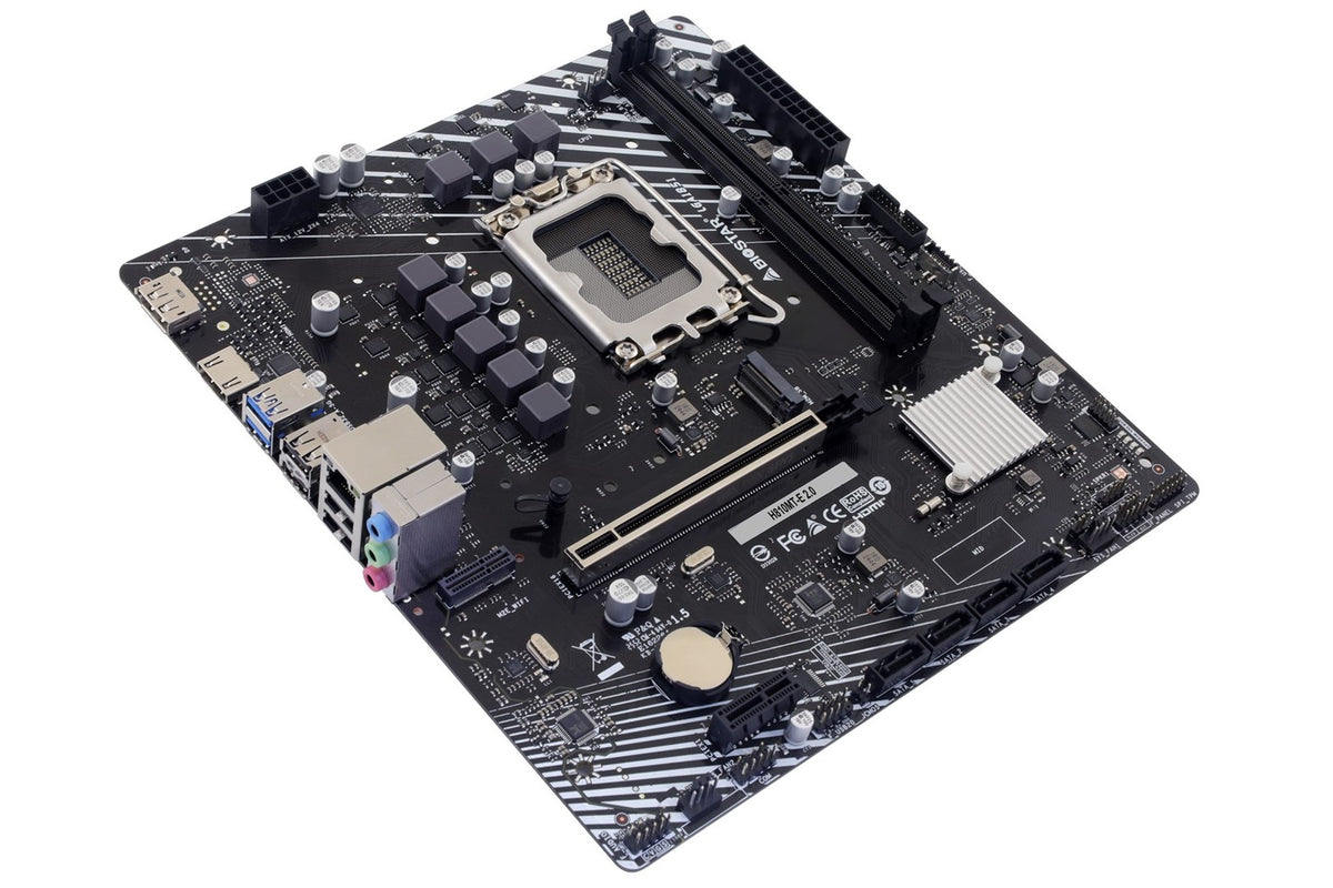 Biostar Motherboard H810MTE 2.0 LGA 1851 Intel H810 Chipset 128GB DDR5