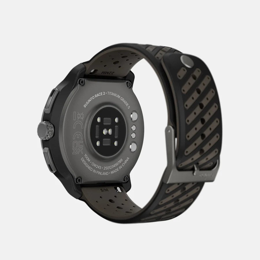 Suunto Race 2 Titanium Black Sports Watch