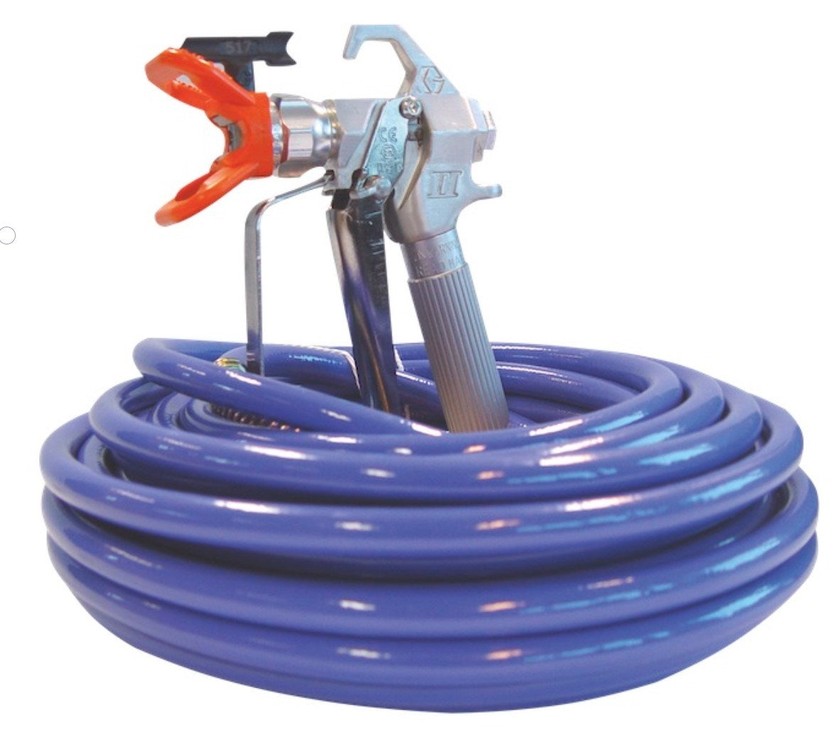 GRACO STANOWISKO MALARSKIE PISTOLET CONSTRACTOR + WĄŻ BLUEMAX II 15m + KOŃCÓWKA BICZOWA 0 9m